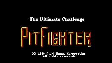 Pit-Fighter (Master System PSG 60Hz / US) - Intro / Attract Mode