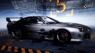 Toyota Supra 6 sec 1/4 mile nfs prostreet tuning