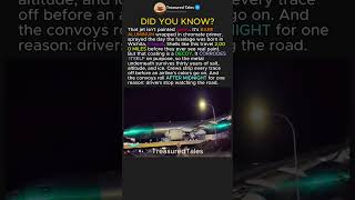 Boeing aircraft transported over highway at night
