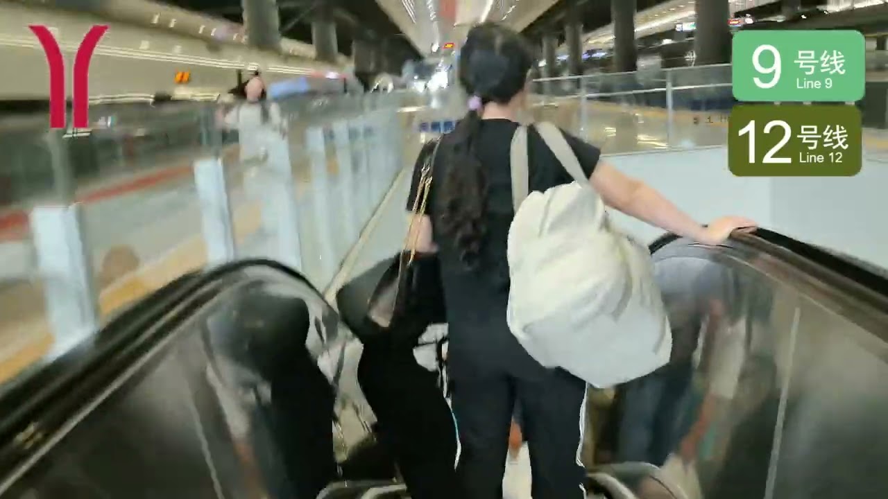 【广州地铁】广清城际南延即将开通！花都到白云最速逃课打法？9号线广州北站站外换乘12号线广州白云站实录