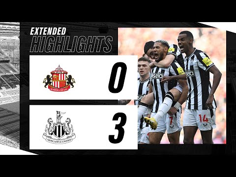 Sunderland 0 Newcastle United 3 | EXTENDED FA Cup Highlights | Isak at the Double in Derby Day Win!