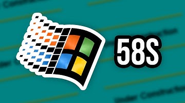 Windows 95 build 58s