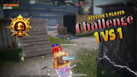 Session 2🔥 PLAYER  CHALLENGE me 1vs1🥶 |noob to pro challenge |1v1 pro player challenge for me (bgmi)