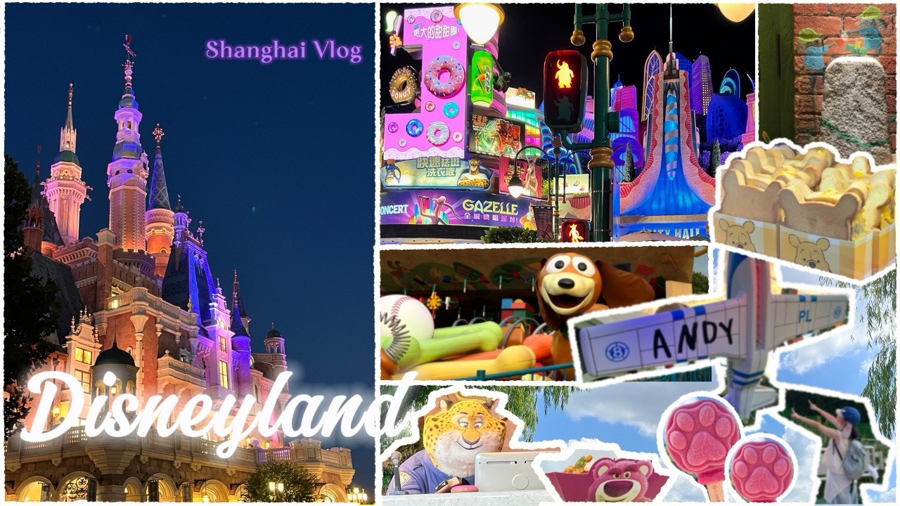 상하이 디즈니랜드 ✨😊 | ❌ 프리패스 사면 후회하는 주토피아 🐰🦊 불꽃놀이 포기한 이유 😭