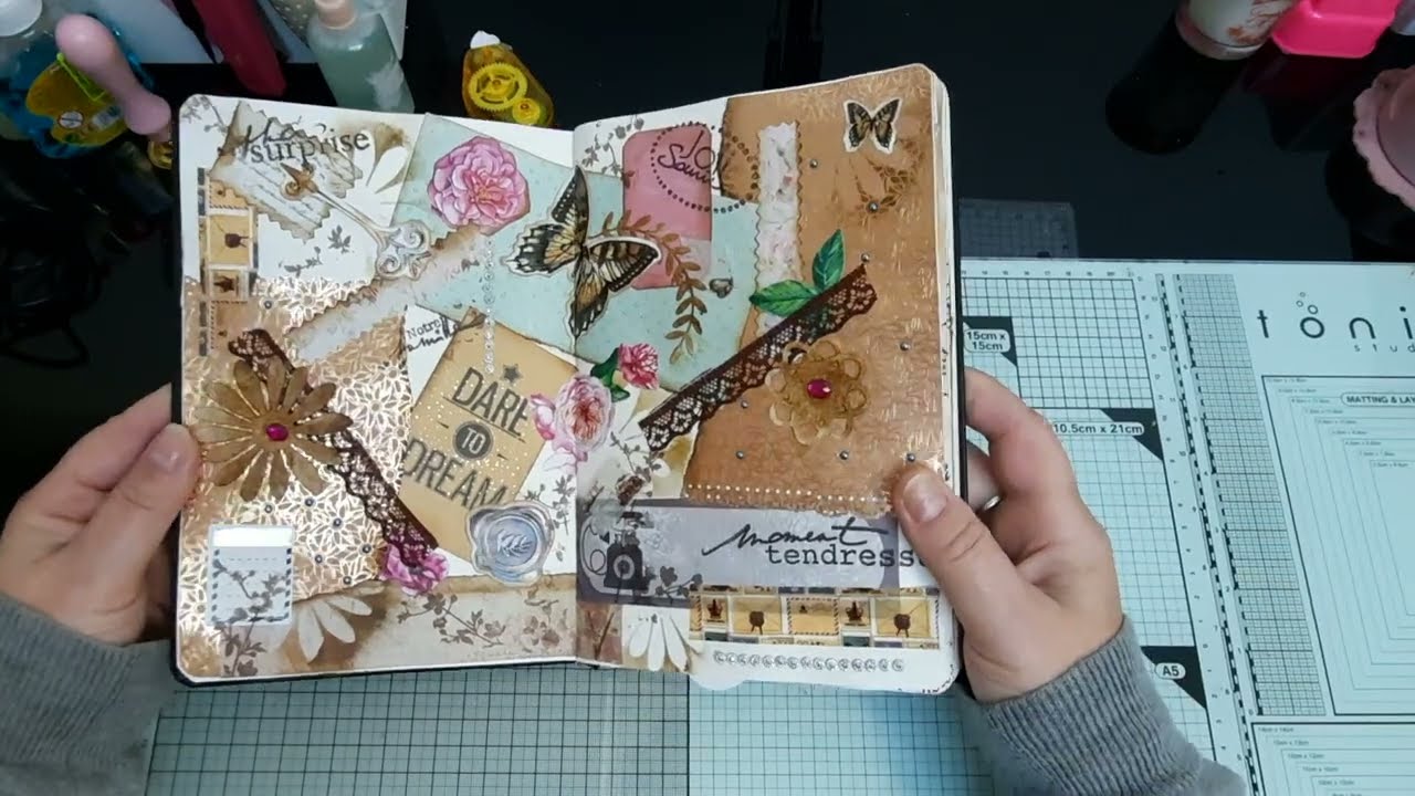 MES REALISATIONS ART JOURNAL SEPTEMBRE