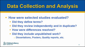 Systematic reviews and meta-analysis (Allen and Dusin)