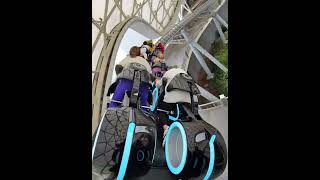 Tron Lightcycle Ride at Magic Kingdom