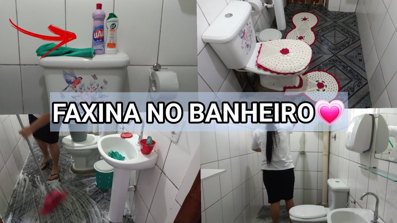 Faxina No Banheiro Como Lavo Meu Banheiro Pequenodica De Limpeza