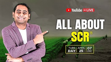 [Live] All About SCR Exam 2024 | Fintelligents #screxam #scr