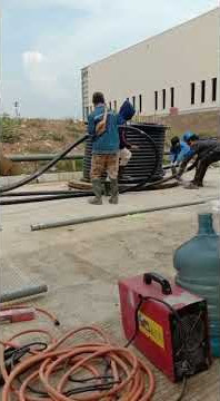 cara penarikan kabel feeder 4x300mm secara manual
