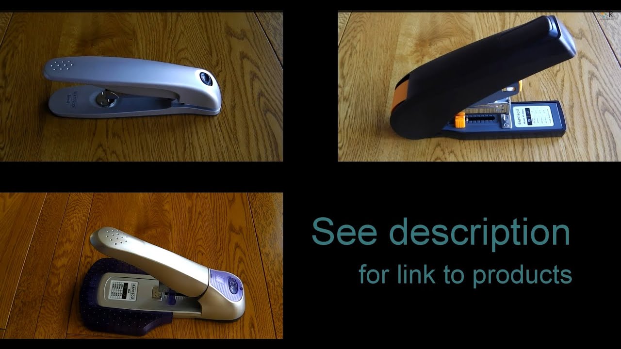 Best staplers - Rapesco stapler roundup