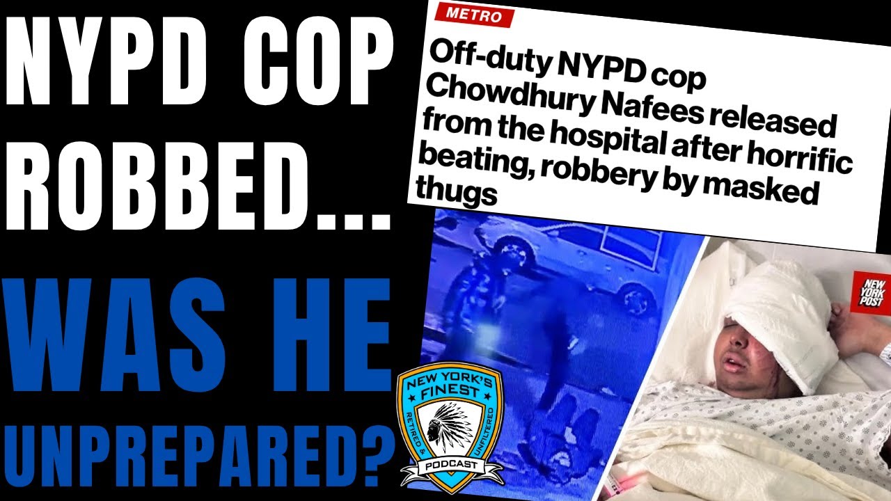 NYPD Cop Robbed...but was he unprepared for this incident to begin with ...