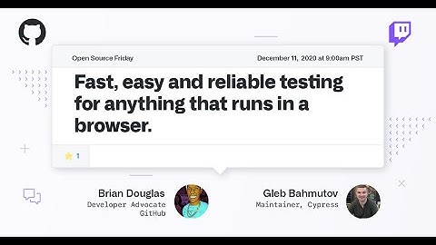Test anything that runs in the browser with Cypress and GitHub Actions