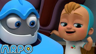 Daniel Saves the Day 💪 | ARPO the Robot | Funny Cartoons For Kids