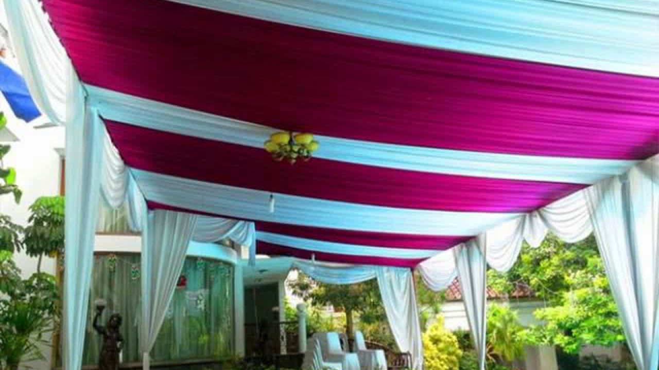 tenda dekorasi, gambar tenda pernikahan 0858 7876 2060 - YouTube