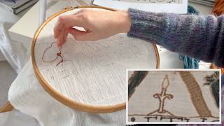 BT Mini Museum Project Part 3 - Starting the stitching