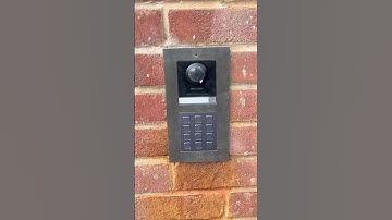 Hikvision video intercom system installation | home security | work life uk
