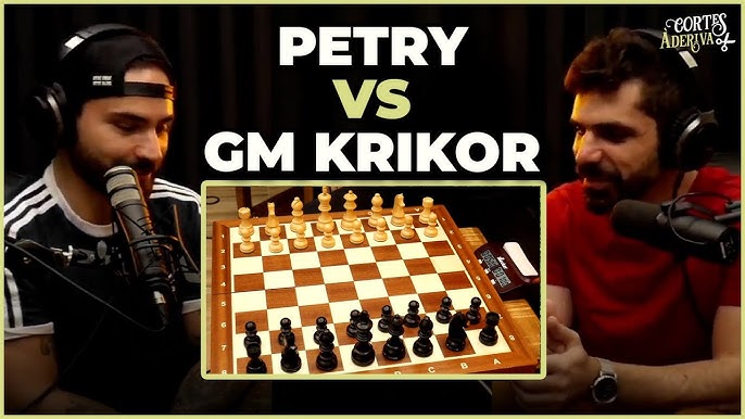 Krikor me ASSUSTOU com um g4  Raffael Chess Vs GM Krikor 