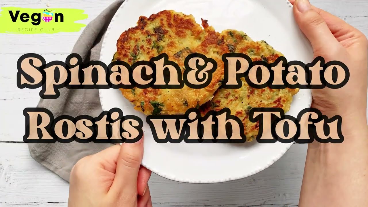 Tofu and spinach cutlets - The Plant Based School