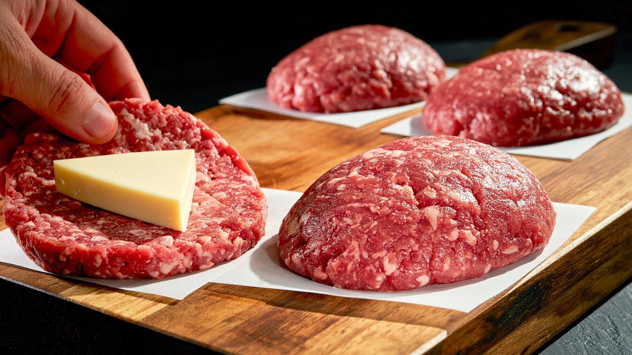 So saftig wird Hackfleisch im Ofen – mit cremigem Käsekern