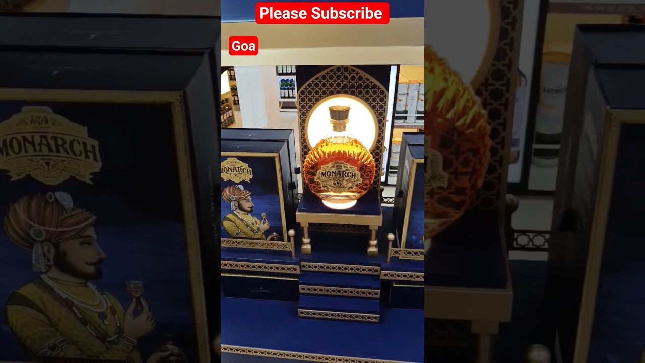 Goa Brandy Price // Whisky // Daru // goa beer party 