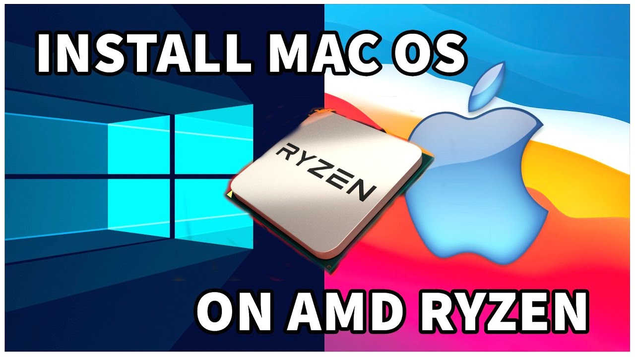 How to install macos on amd ryzen - YouTube