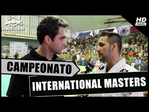 Jiu-JItsu - Entrevista Omar Salum no Camp. Internacional de Masters 2014 - CBJJ - BJJCLUB