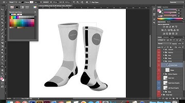 Customizable Sock Template Demo | http://www.impaul.co
