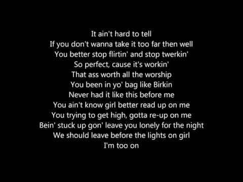 Kid Ink Feat Usher Tinashe Body Language Lyrics 