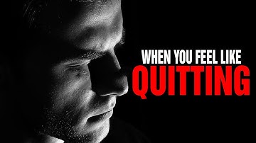 WHEN YOU FEEL LIKE QUITTING - Best Inspiring Speech on Mental Health