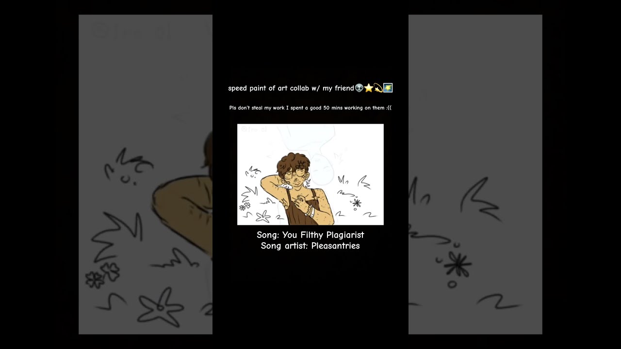 You Filthy Plagiarist Speedpaint Artcollab Collab Digitalart