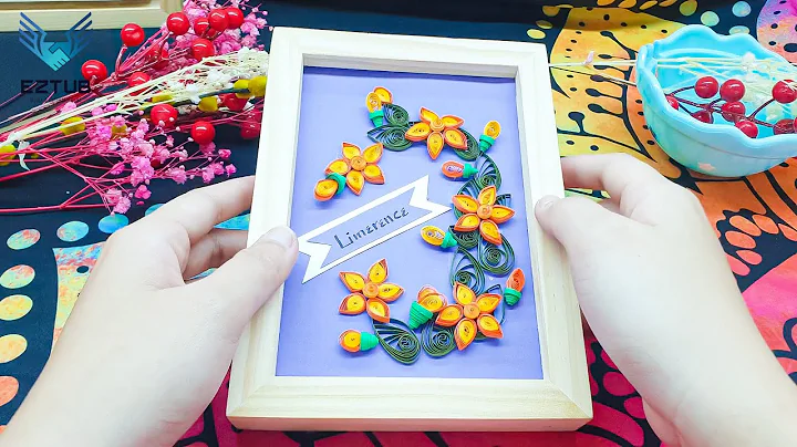 JABN18 Creating A Presentation Quilling Orange Pet...