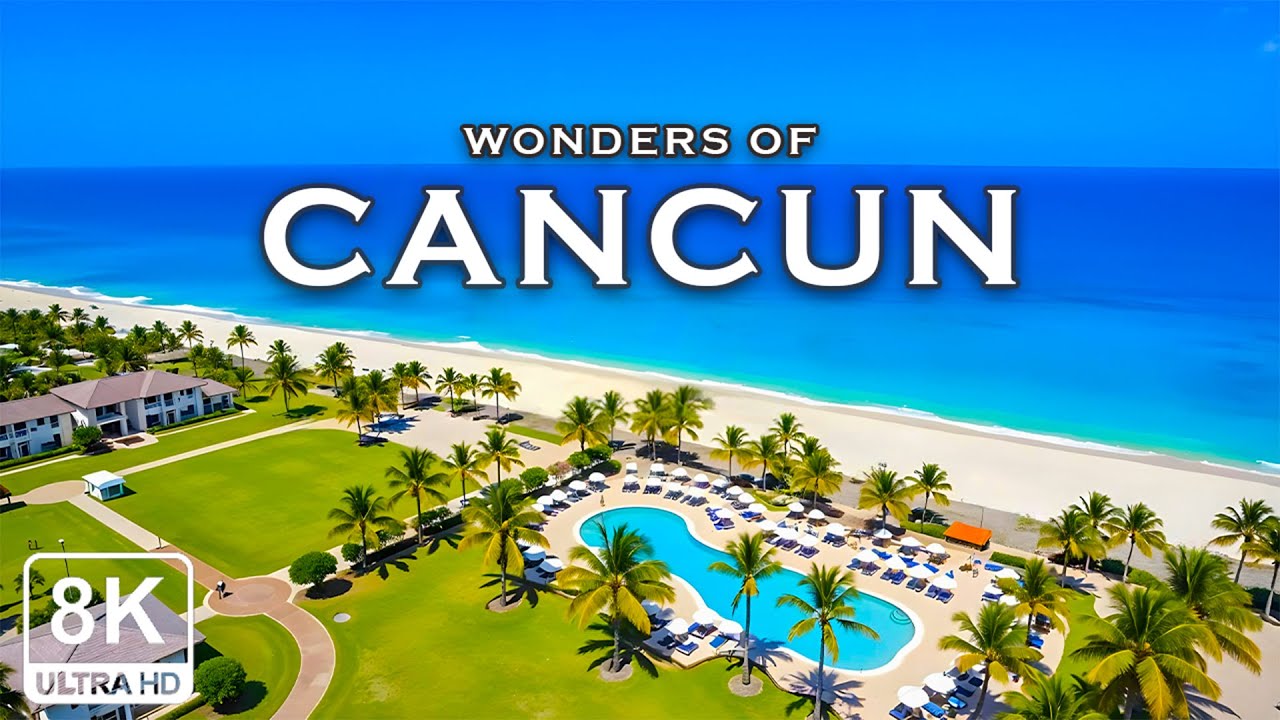 WONDERS OF CANCUN | Journey Through Cancun's Most Enchanting Destinations | Travel Video 8K