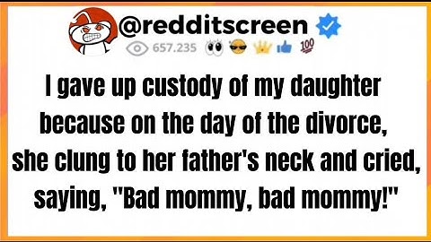 I voluntarily gave up custody of my daughter. It was because on the day we went to the court to file