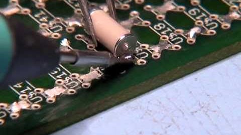 Tilt and Vibration Sensor Hand Soldering Tutorial Video (700F Tip)