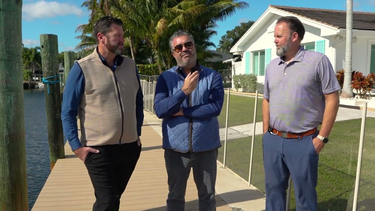 Palm Beach Gardens Waterfront home with 60ft Dock