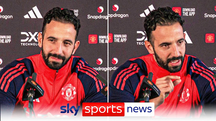 "I believe I'm the right guy, I'm a dreamer" | Ruben Amorim's first Man Utd press conference
