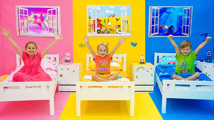 Secret Room in Three Colors Challenge for kids