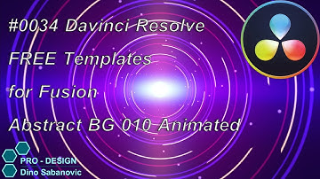 0035 Davinci Resolve FREE Templates for Fusion Abstract BG 010