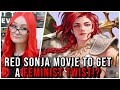 Red sonja actress slams source material over the male gaze  says film is very womenempowered