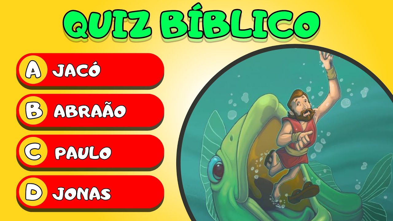 10 PERGUNTAS BÍBLICAS NÍVEL FÁCIL, MÉDIO E DIFÍCIL • QUIZ BÍBLICO #1 