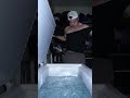 So satisfying #ice #icebath #dangerous #challenge
