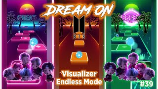 BTS - Dream ON (TinyTAN) | Tiles Hop "Endless Mode" | BeastSentry screenshot 5