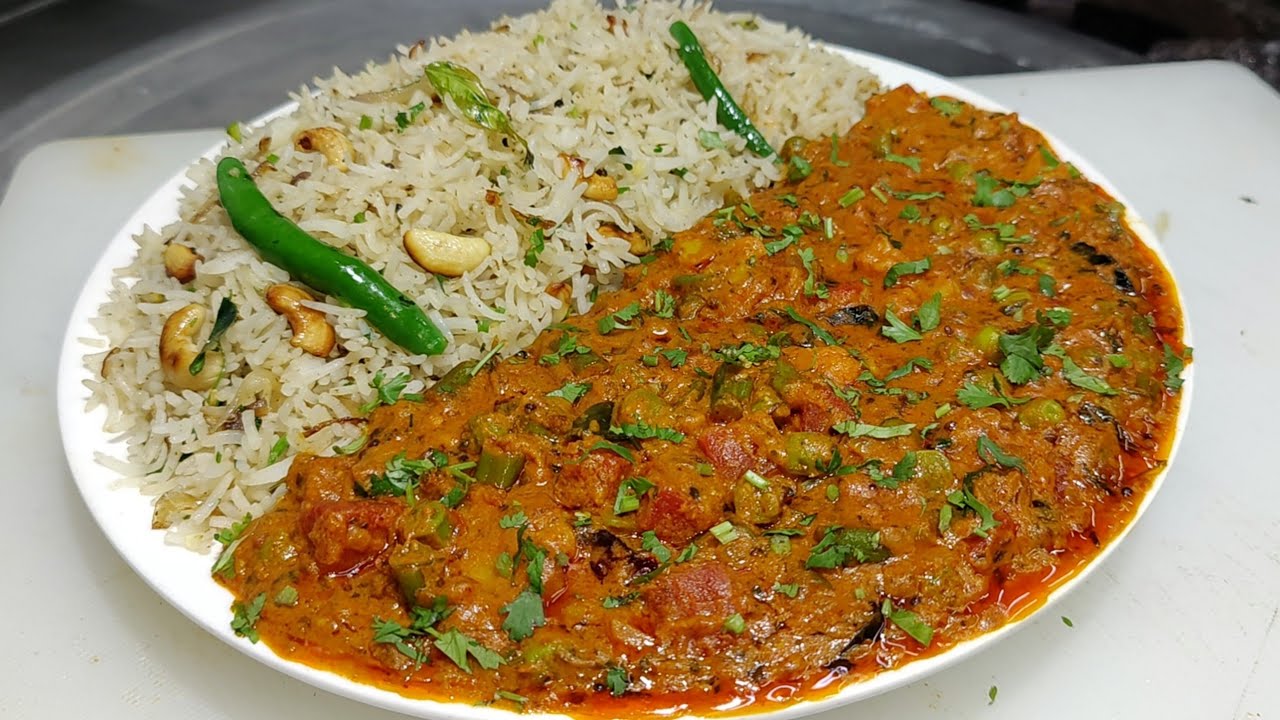 Pepper Rice with Mix Veg Curry | पेपर राइस और मिक्स वेज़ ग्रेवी | Pepper Rice & Curry | Chef Ashok