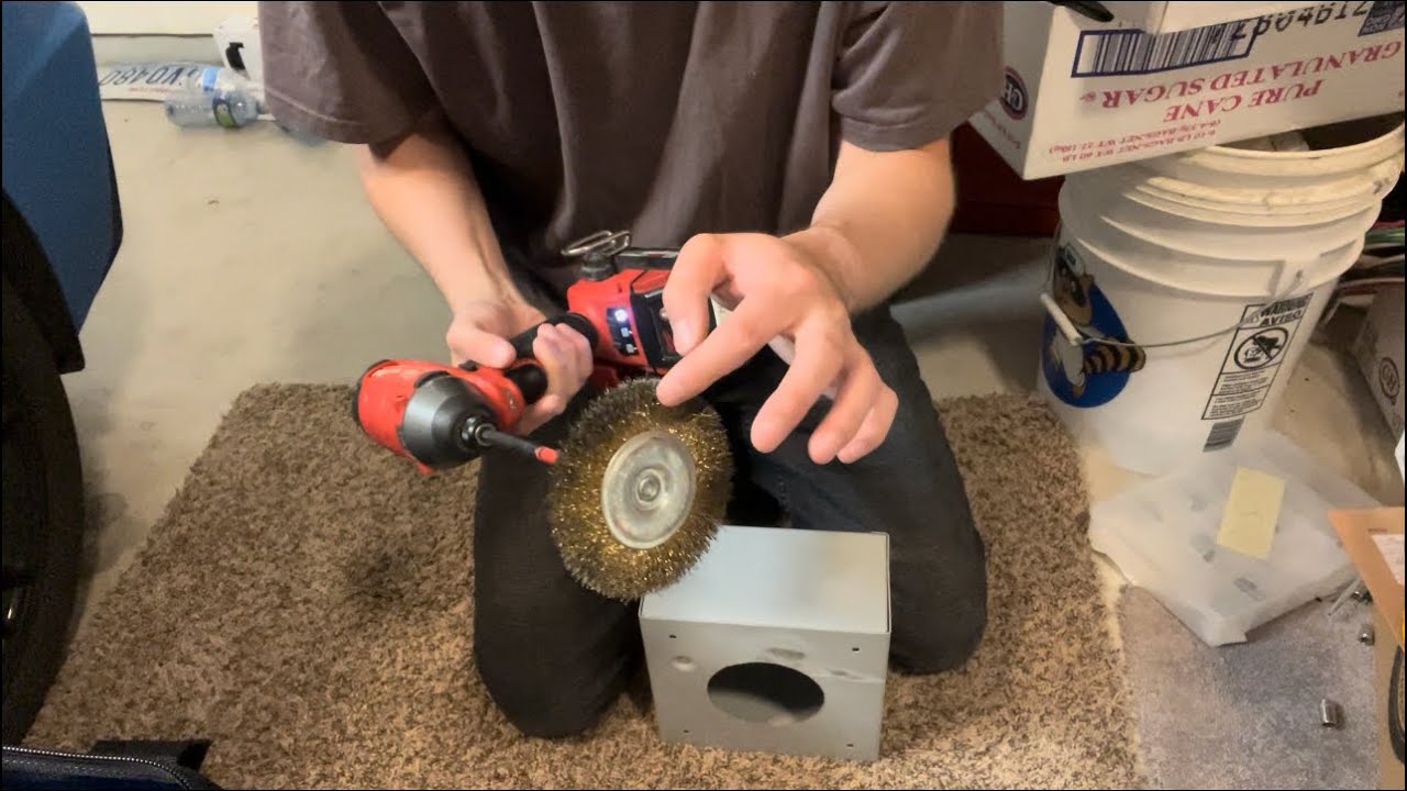 Wire Brush Drill Attachments Are AMAZING!