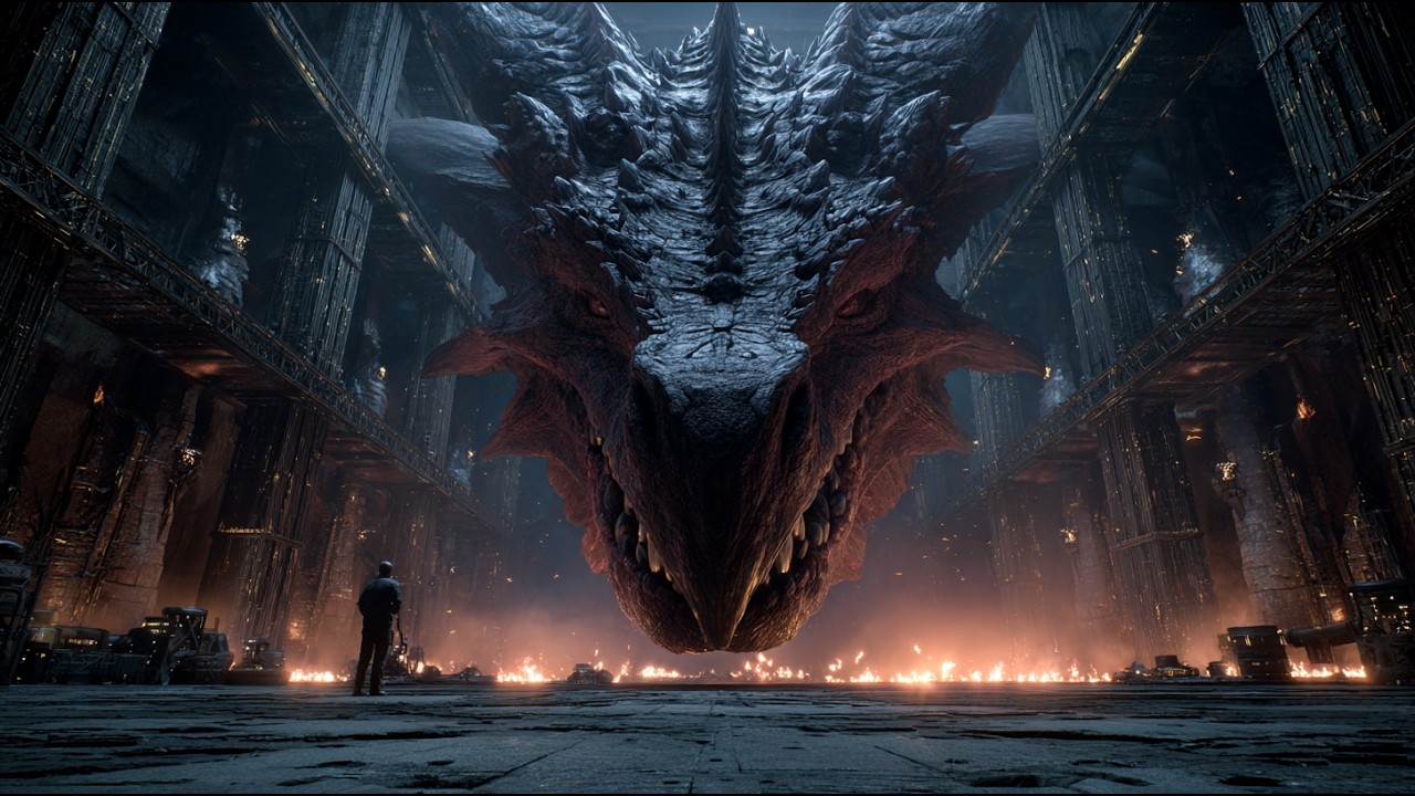 Who Repaired My Armor?” the Dragon Queen Demanded—The Human Mechanic’s Reply Softened Her Fury | HFY