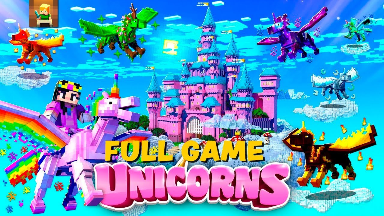Minecraft UNICORNS (Razzleberries) - Full Gameplay Playthrough (Full Game)