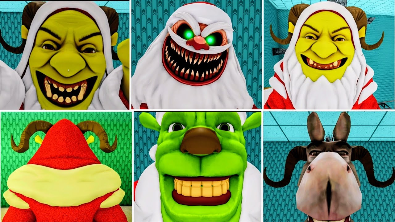 Шрек в подсобных помещениях — все 4 пугающих момента с участием сущностей Шармпуса — обновление к...