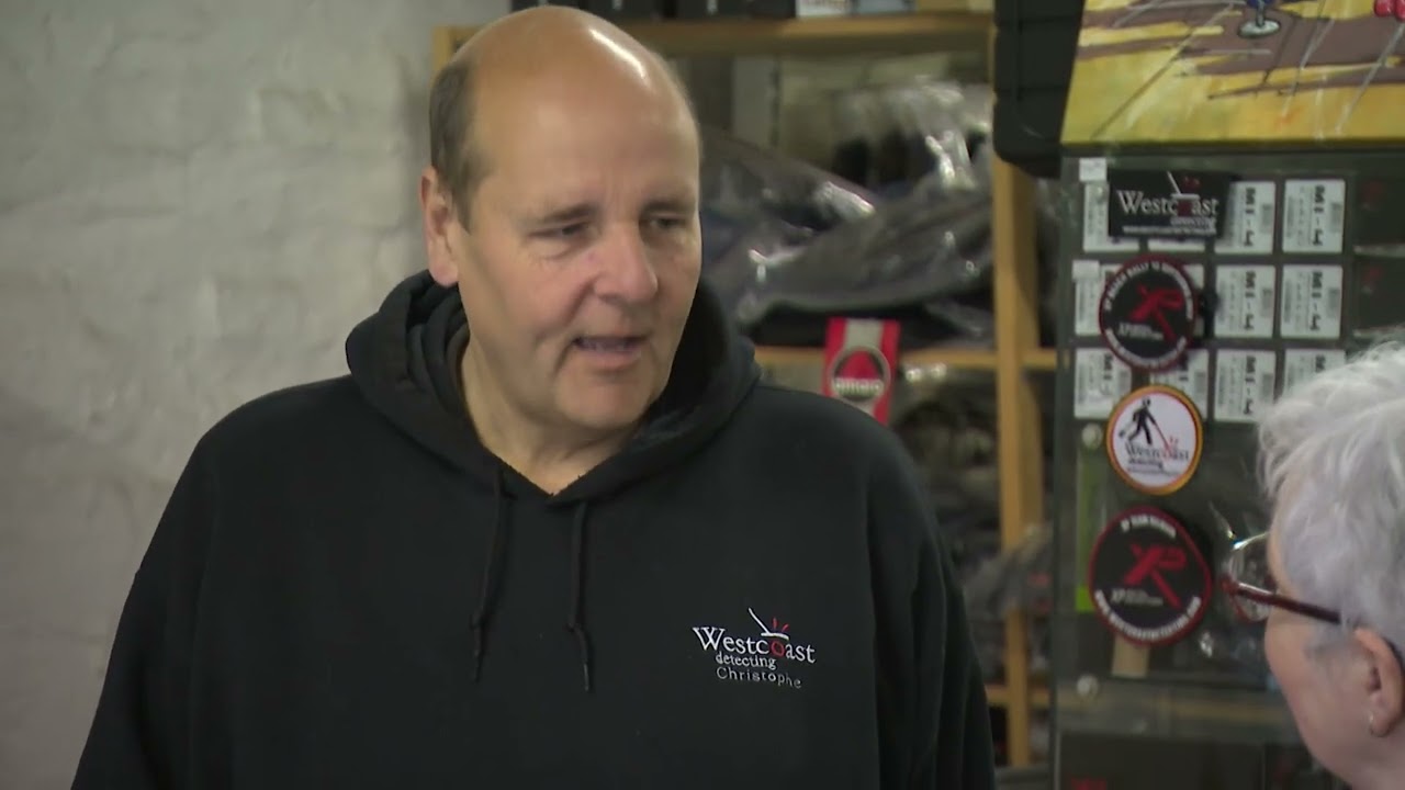 Westcoastdetecting presentatie metaaldetectorwinkel, detectorshop