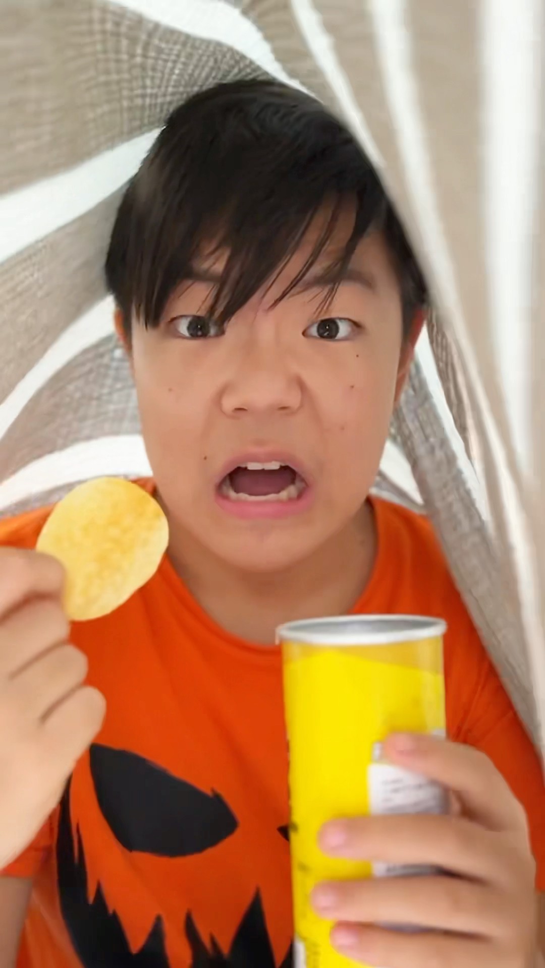 He ate chips with my drool ?? LeoNata family #shorts